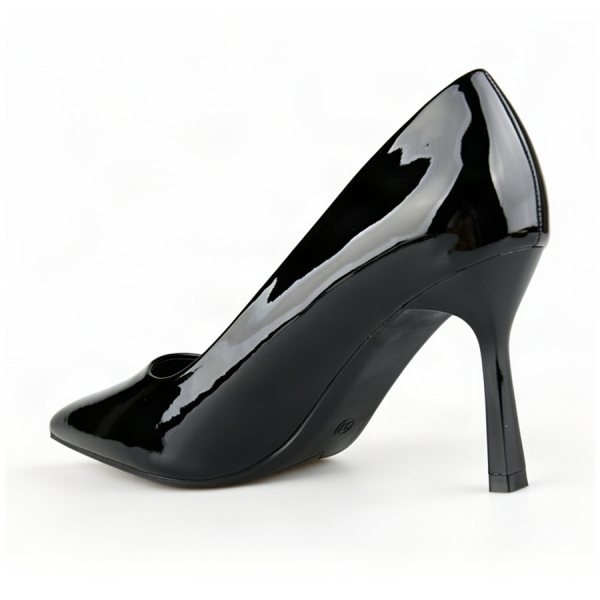pantofi damă piele ecologică negru 0163034