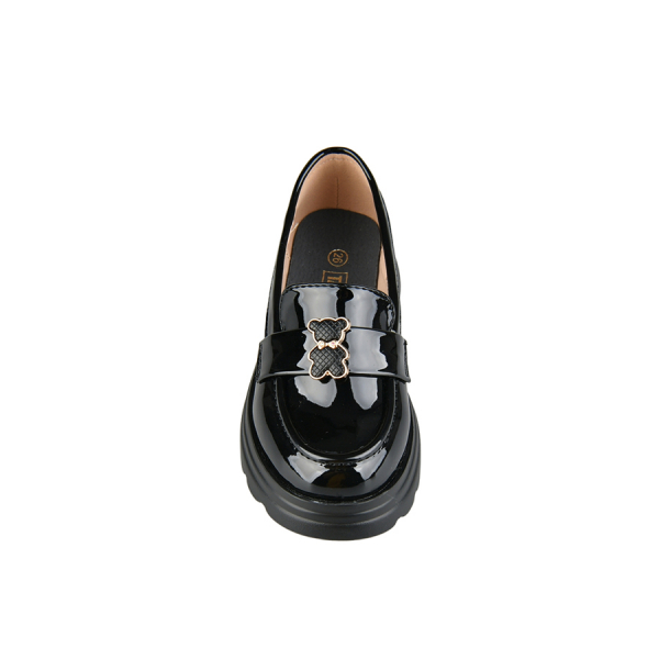kids shoes synthetic leather black 0162565