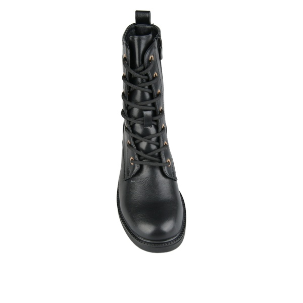 lady's boots synthetic leather black 0162434