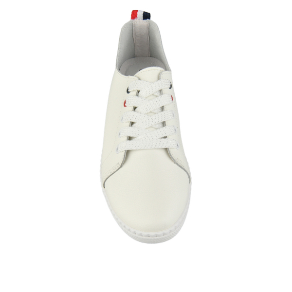 lady's shoes genuin leather white 0161990