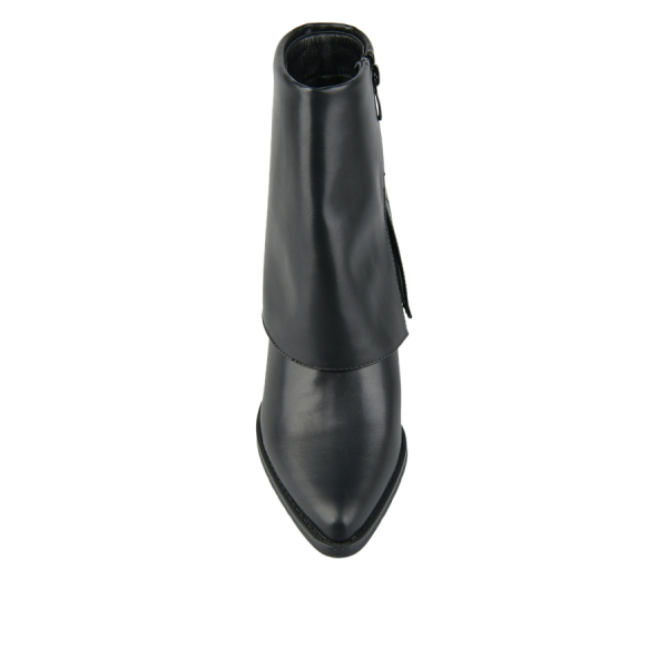 botine damă piele ecologică negru 0162827