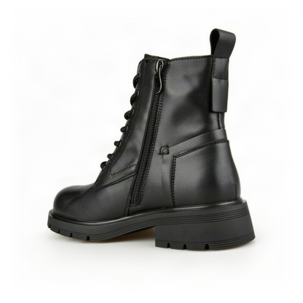 lady's boots genuin leather black 0162670