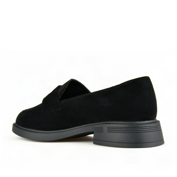 lady's shoes textile black 0162896