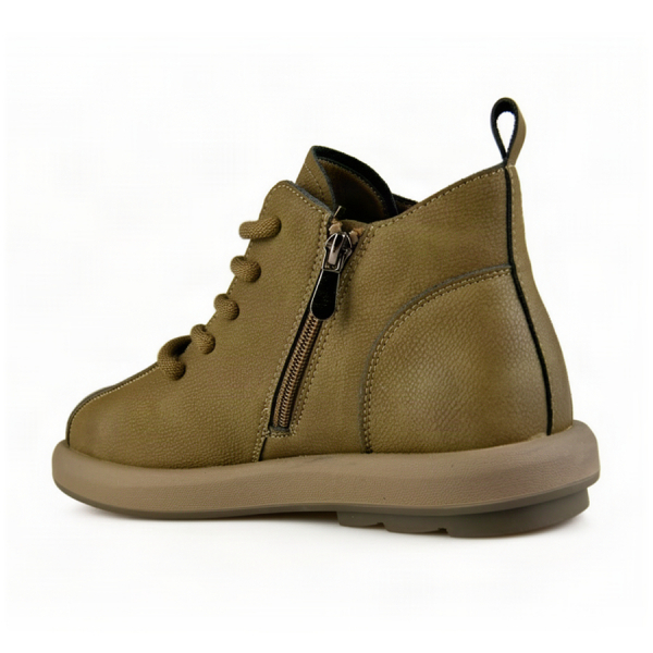 botine damă piele naturală verde 0162849