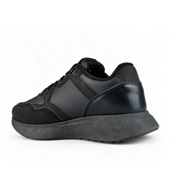 adidași damă piele ecologică negru 0162587