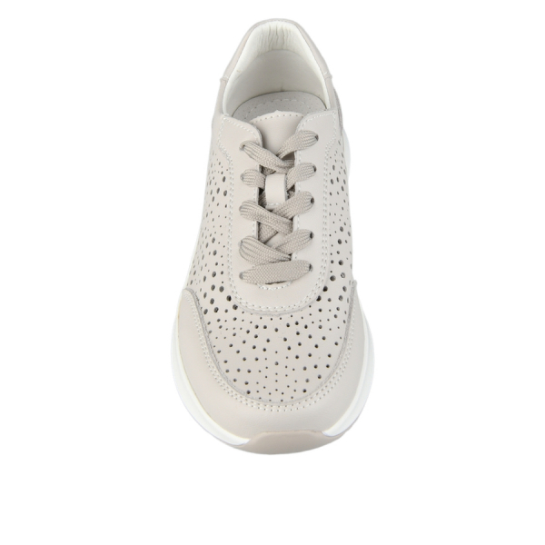adidași damă piele naturală gri 0164122