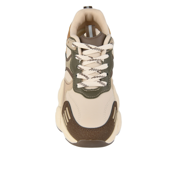 adidași damă piele ecologică bej 0162725