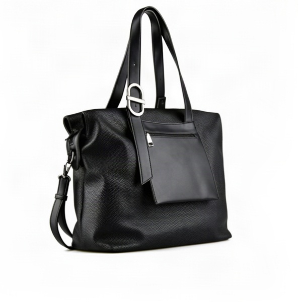 lady's bag synthetic leather black