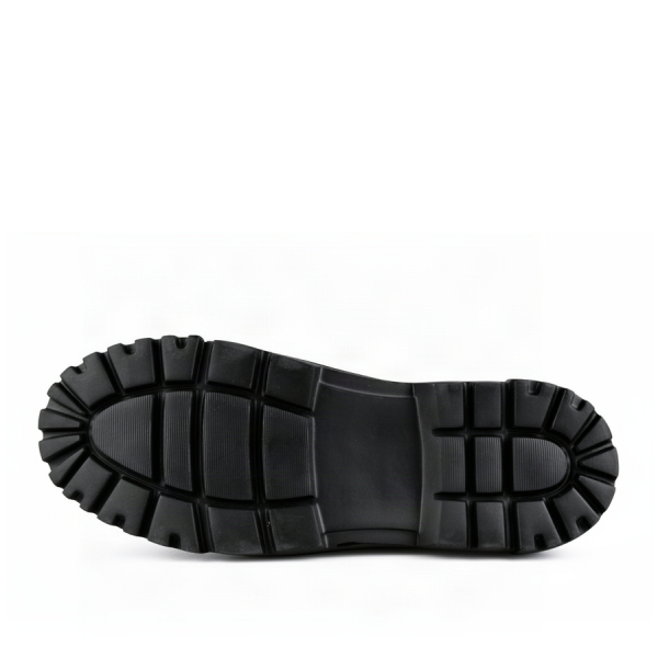 botine bărbați piele naturală negru 0164065