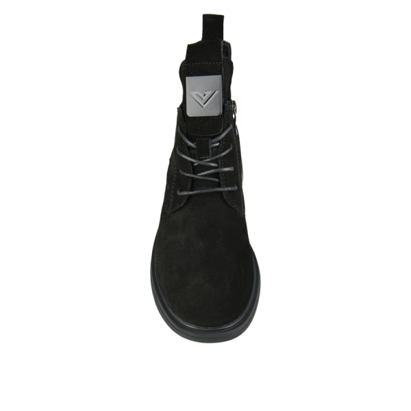 lady's boots genuin leather black 0162652