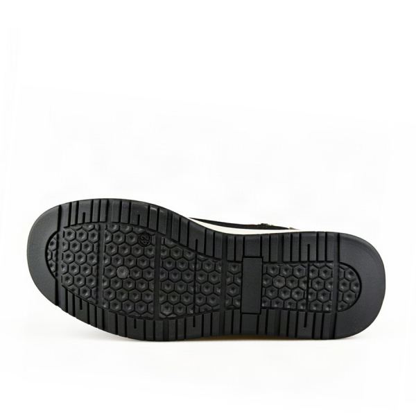 men's boots synthetic leather/textile brown 0162595