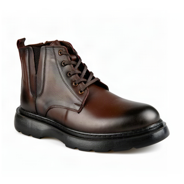 botine bărbați piele naturală maro 0164073