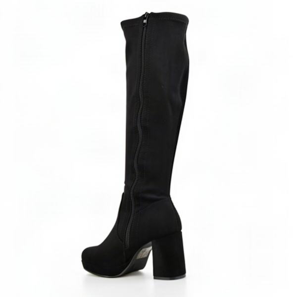 cizme damă textil negru 0162502