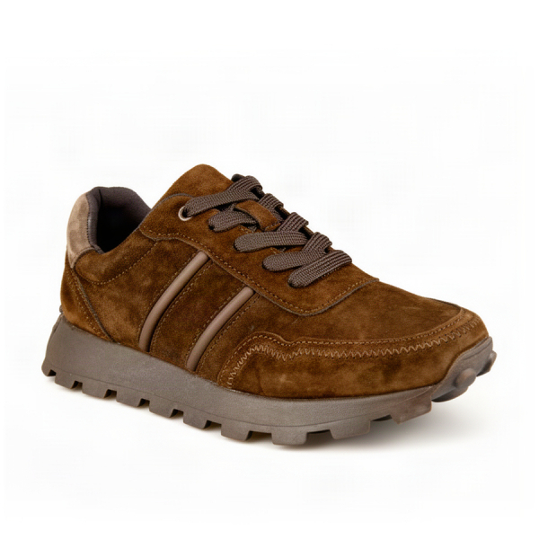 adidași damă piele naturală maro 0163178