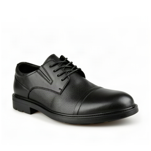 men's shoes genuin leather black 0162760