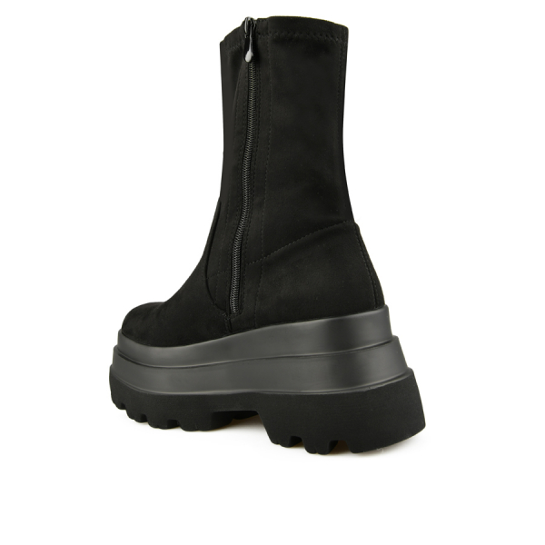 lady's boots textiles black 0162030