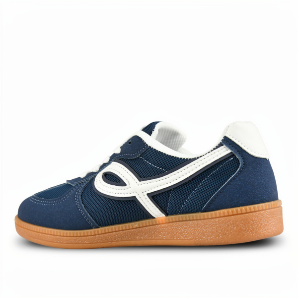 adidași damă piele ecologică/textil albastru 0161872