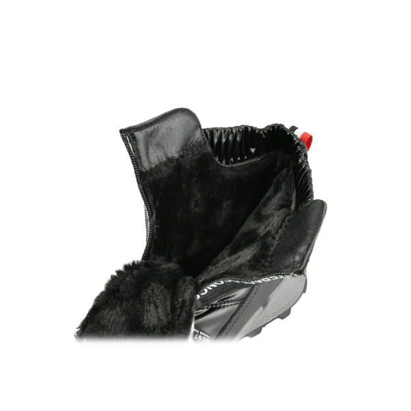 botine damă textil/piele ecologică negru 0162299