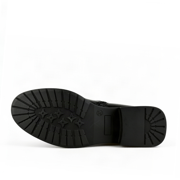 botine damă piele ecologică negru 0162912