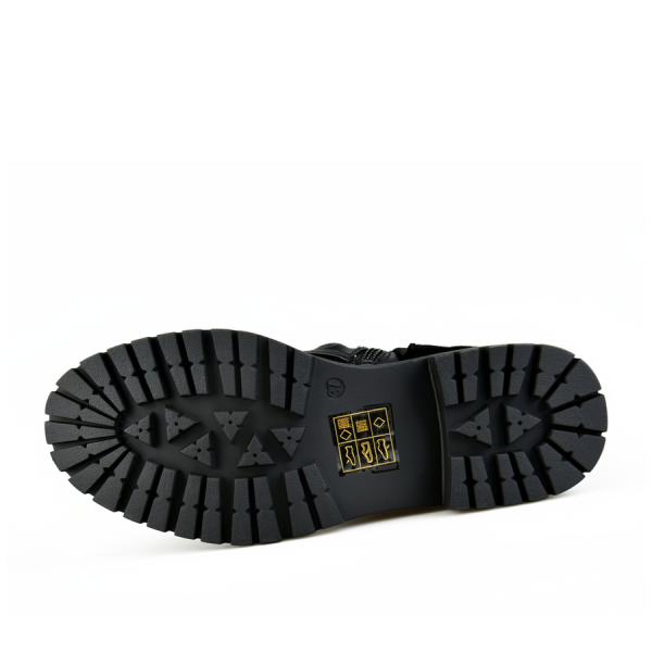 lady's boots eco leather/textile black 0162775