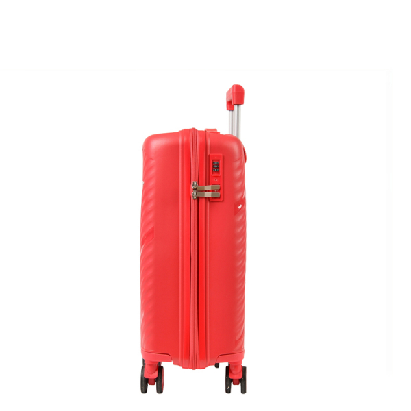 small suitcase polypropylene red 0161454