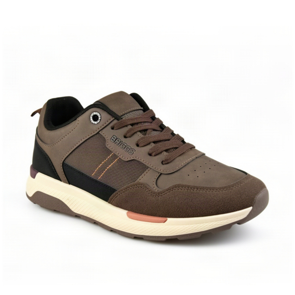 adidași bărbați piele ecologică maro 0162611