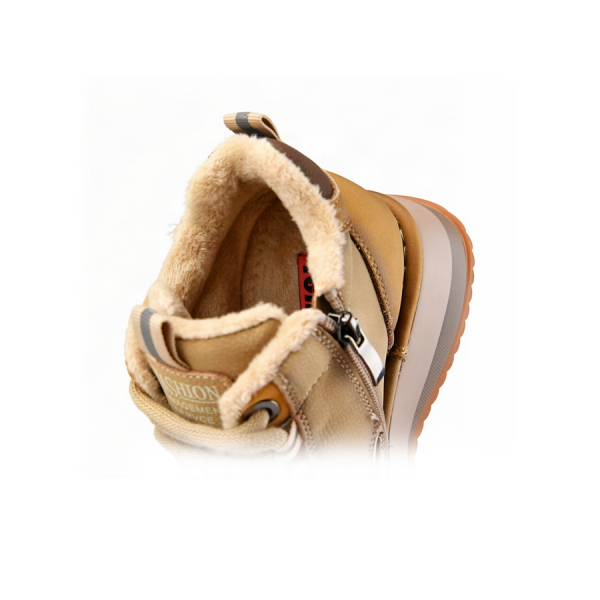 botine damă piele naturală bej 0162874