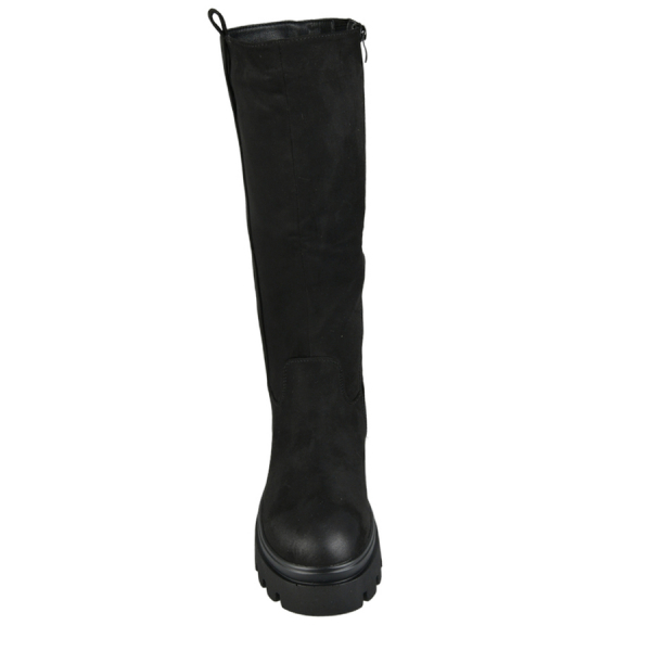 cizme damă textil negru 0163198