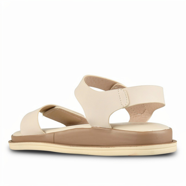 sandale damă piele ecologică alb 0161179