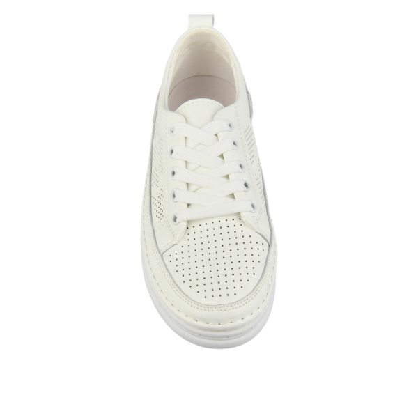 lady's shoes genuin leather white 0161997