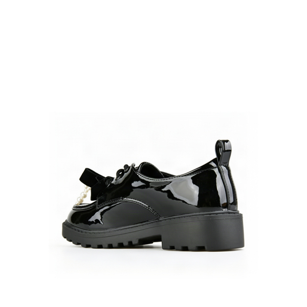 kids shoes synthetic leather black 0162563