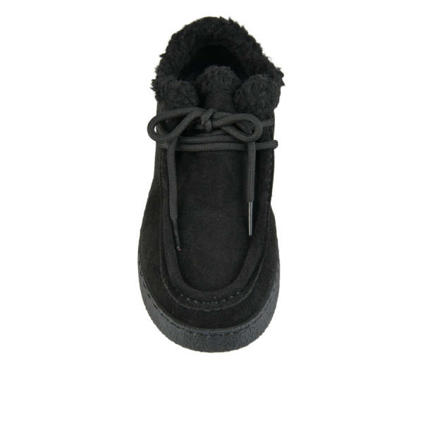 lady's shoes textiles black 0162735