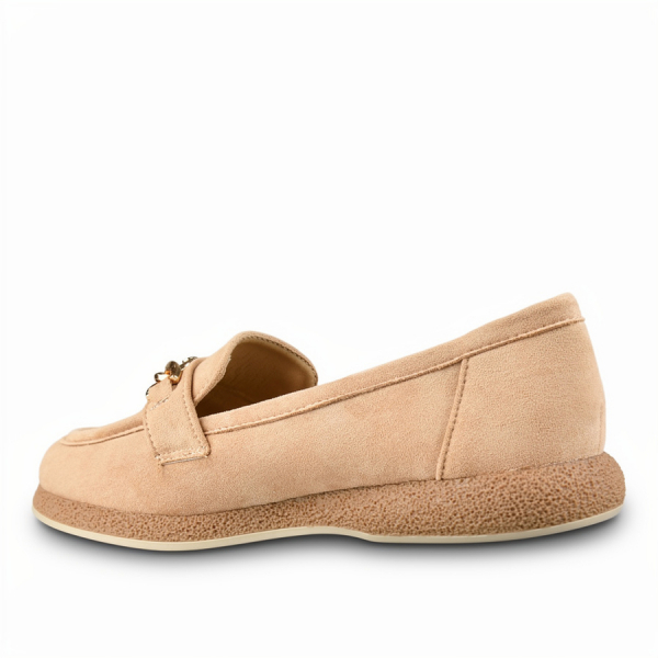 lady's shoes textiles beige 0160478