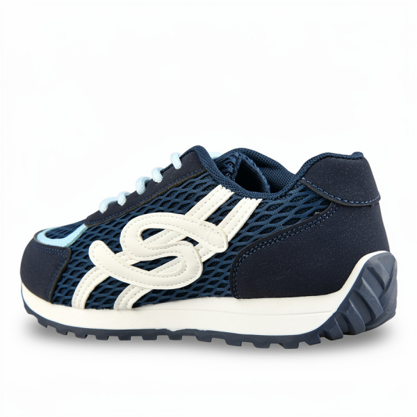 adidași damă piele ecologică/textil albastru 0161876