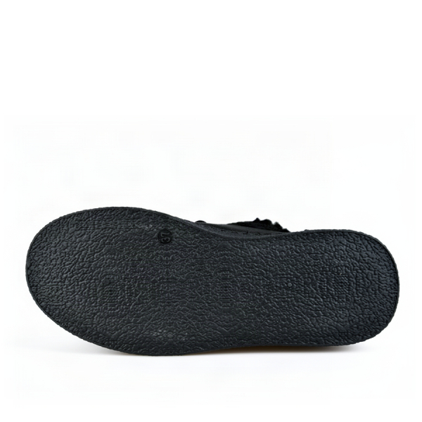 lady's shoes textiles black 0162735