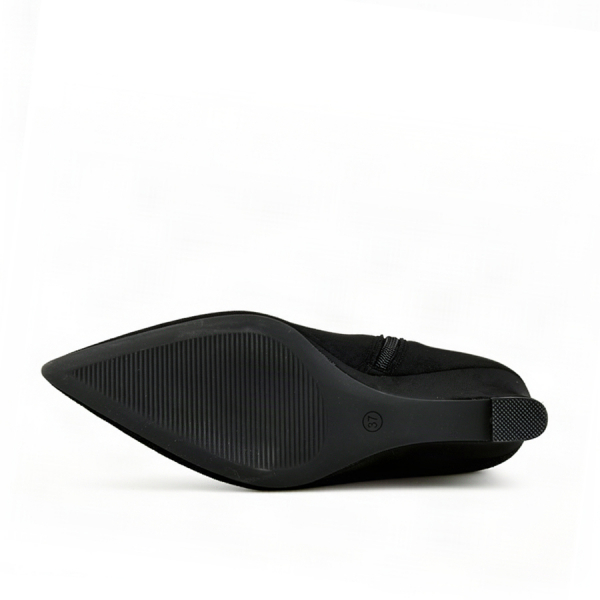lady's boots textile black 0162982
