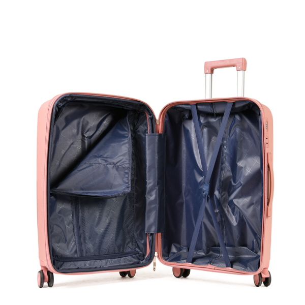 small suitcase polypropylene pink 0161409