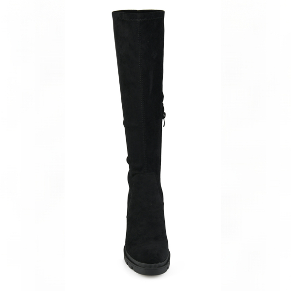 cizme damă textil negru 0163207