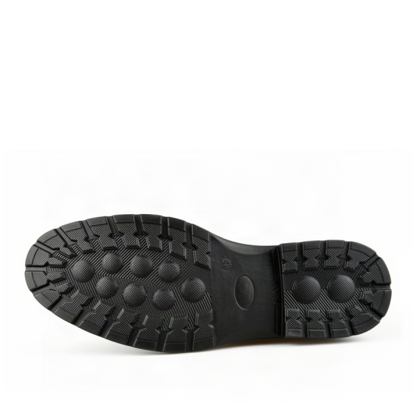 botine bărbați piele naturală negru 0162769