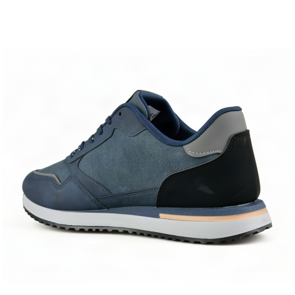adidași bărbați piele ecologică albastru 0162623