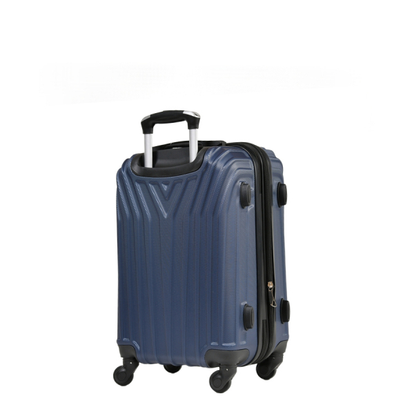 small suitcase ABS plastic tŭmno sin dark blue 0163672