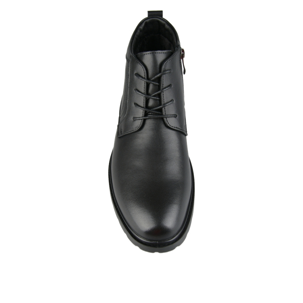 botine bărbați piele naturală negru 0162768