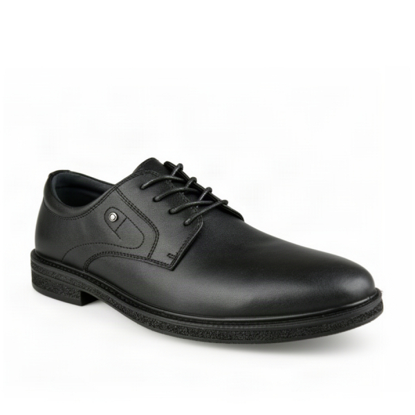 men's shoes genuin leather black 0162131