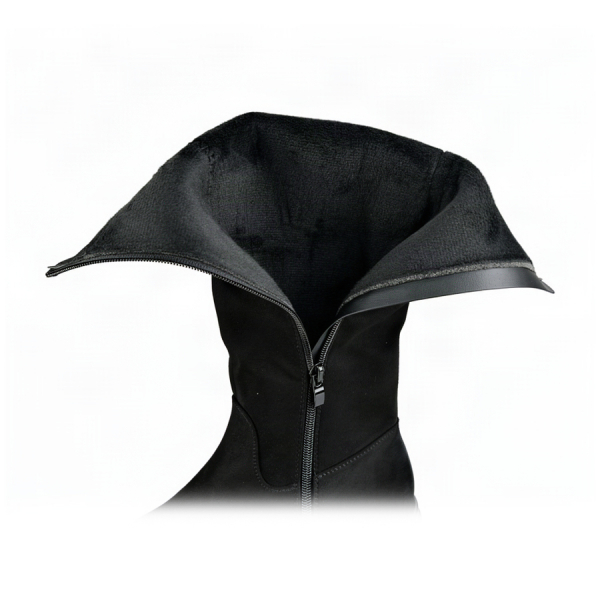 cizme damă textil negru 0163198