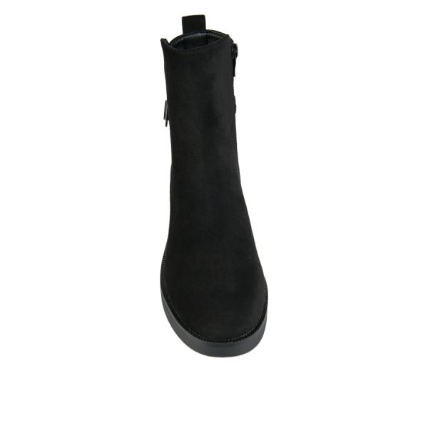 lady's boots textile/eco leather black 0162473