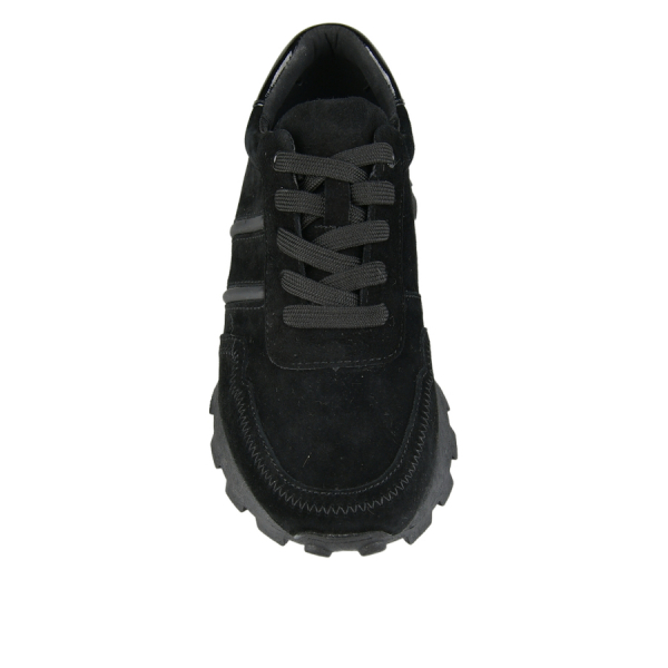 adidași damă piele naturală negru 0163177