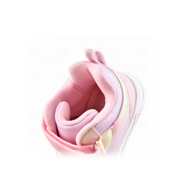 kids boots synthetic leather pink 0162287