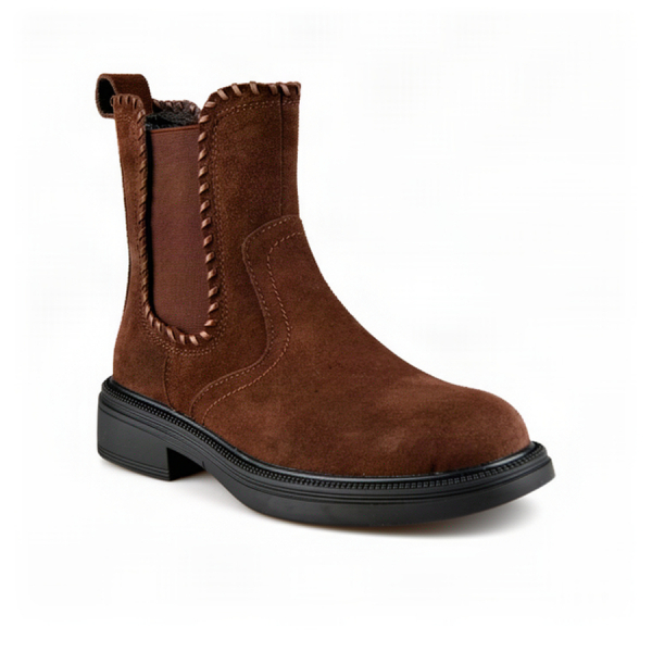 botine damă piele naturală maro 0162674