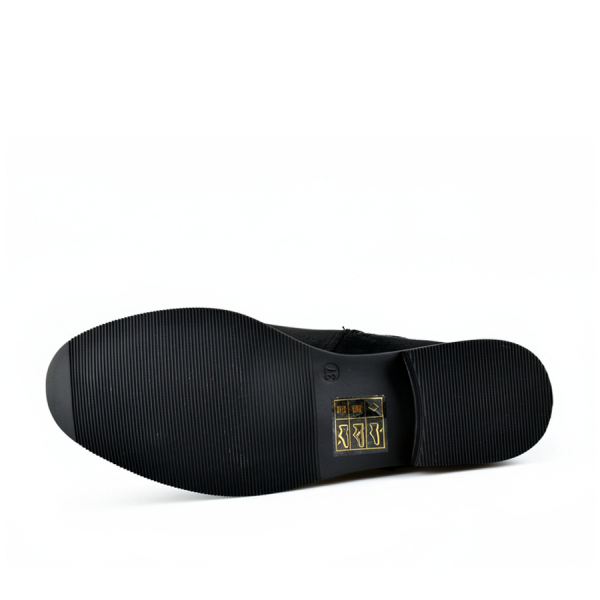 lady's boots textiles black 0162784