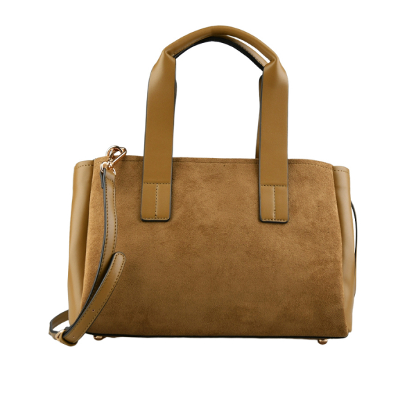 lady's bag synthetic leather/textile green 0163272